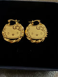 Kitty Luxe Hoops - 30mm