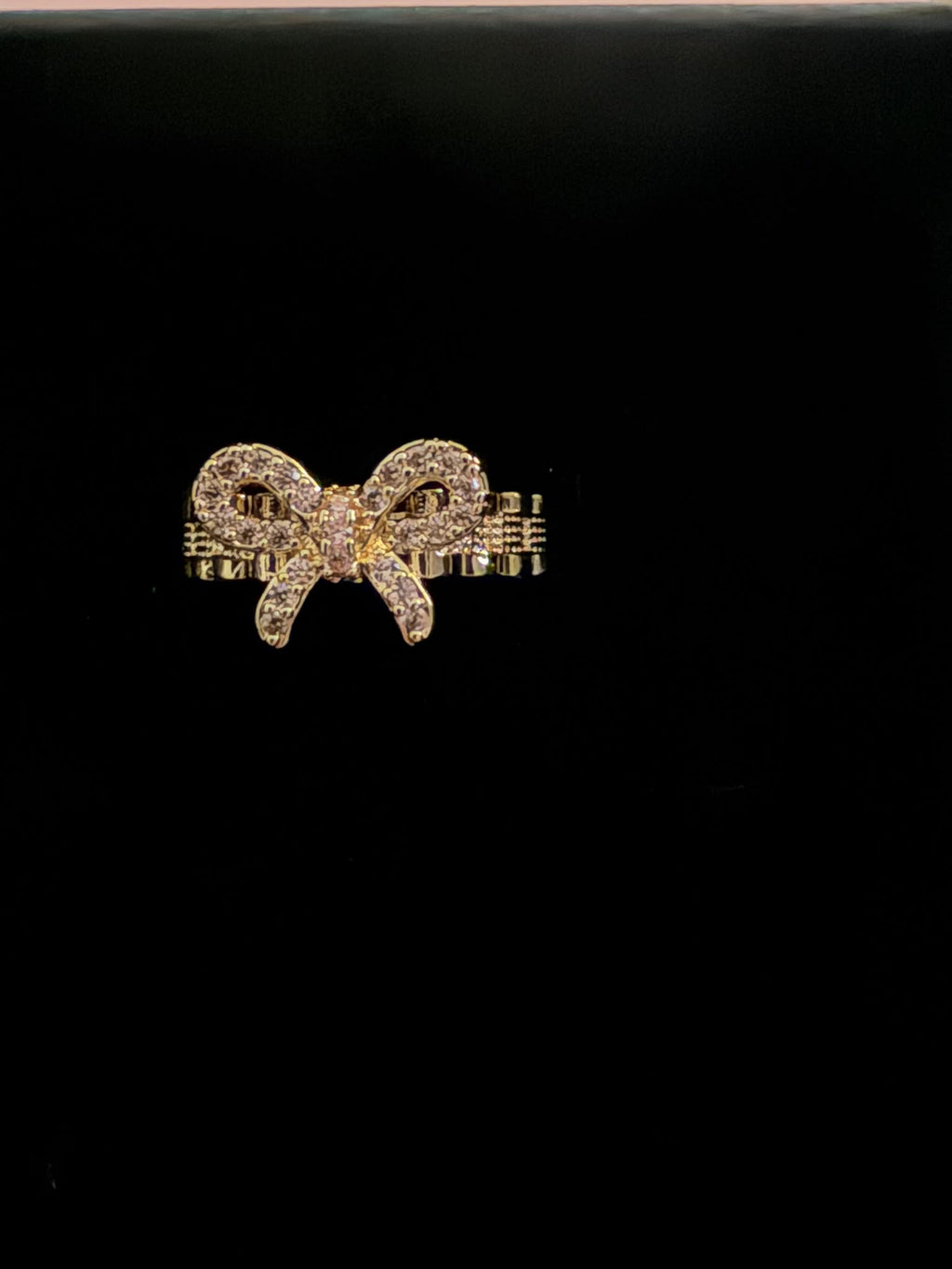 Bow Charm Ring