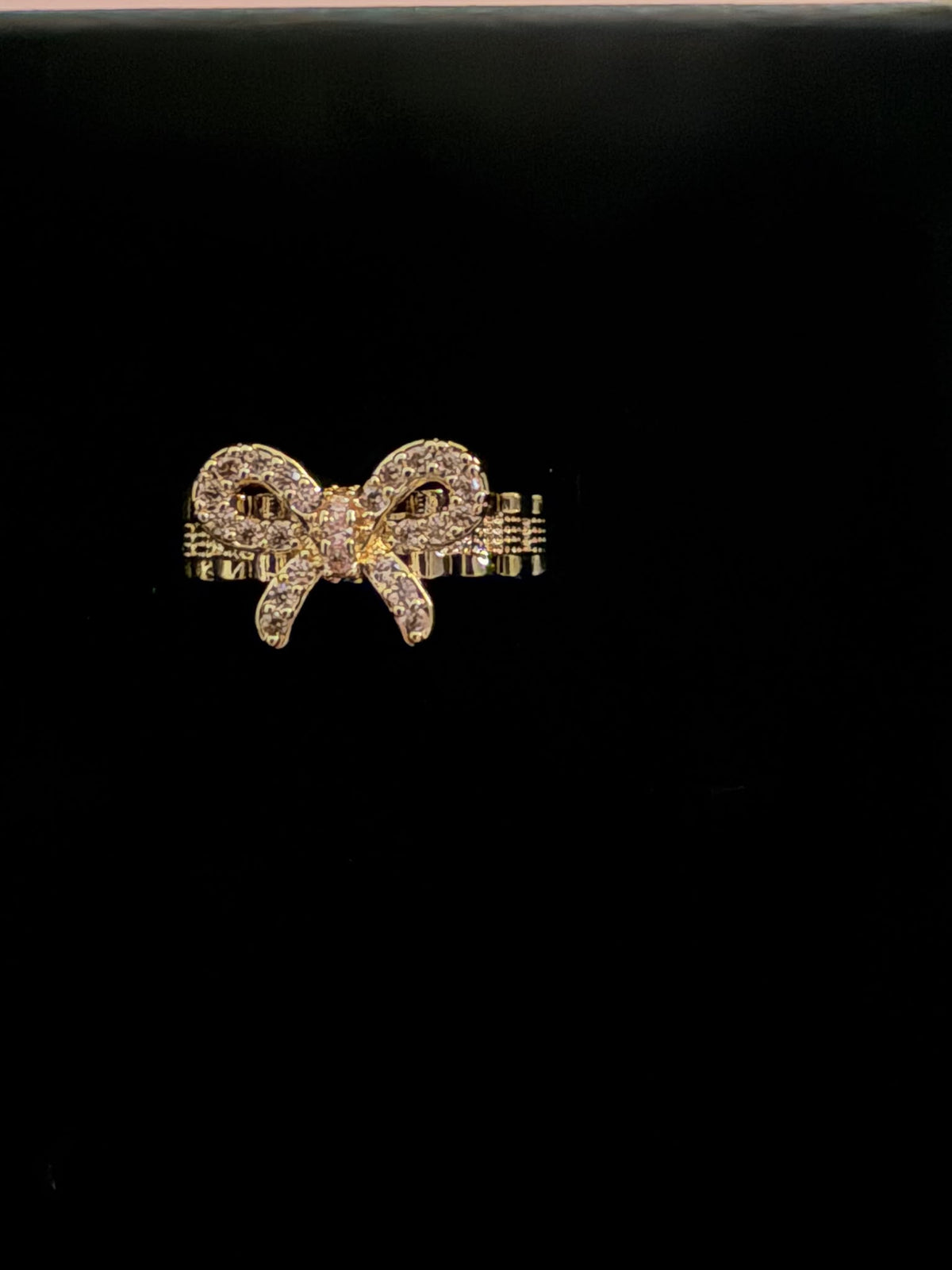 Bow Charm Ring
