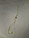 Luxe Heart Adjustable Bracelet